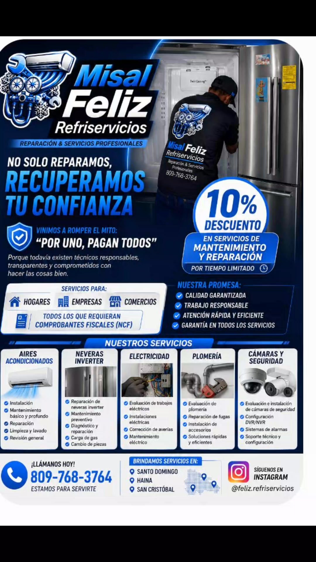 Reparación de nevera